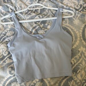 lululemon athletica Gray Tank Top